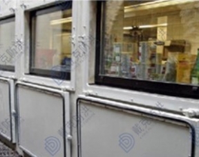 戴克防洪  下翻式窗戶防洪門